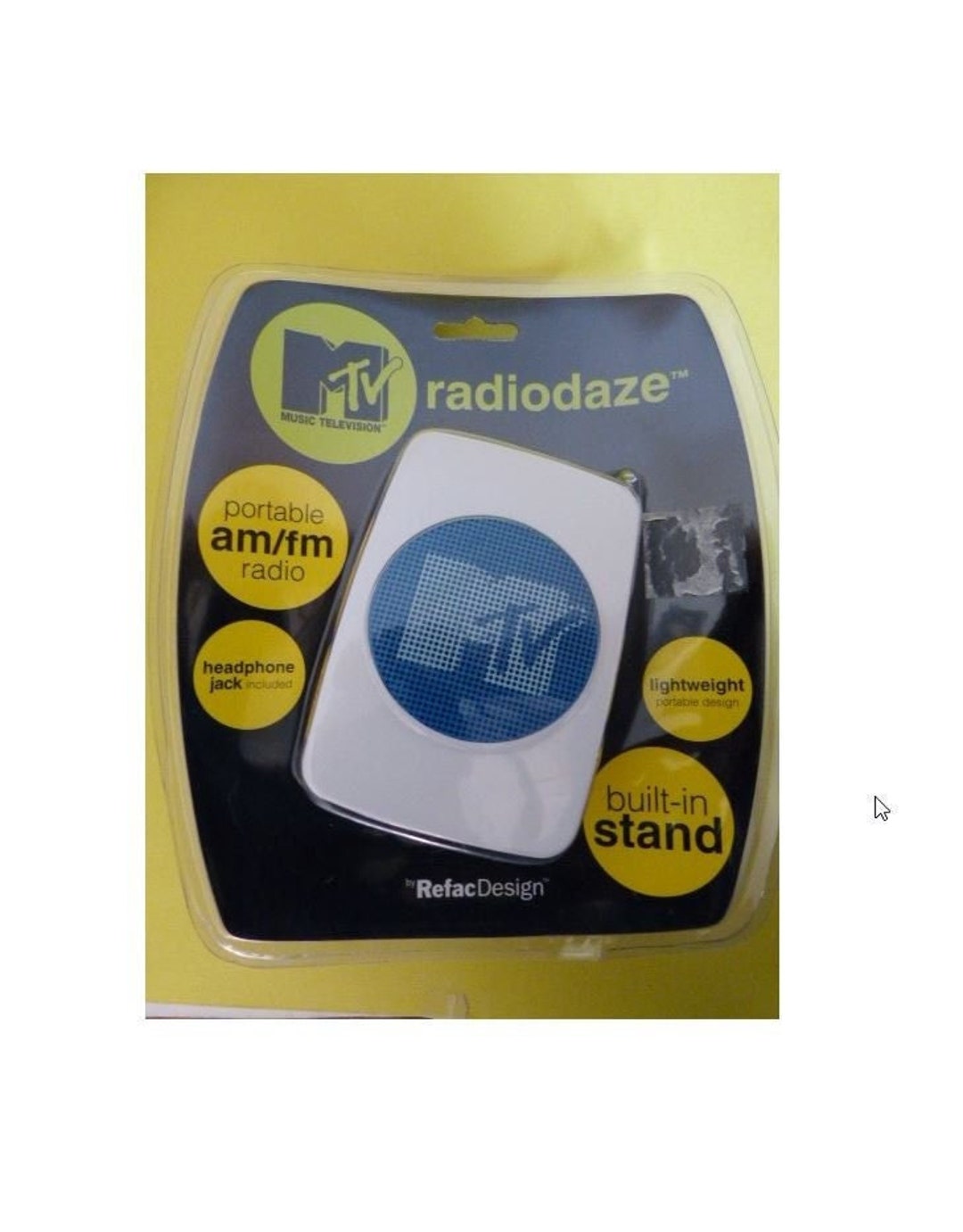 MTV RADIODAZE Am Fm Collectible Transistor Portable Radio Etsy