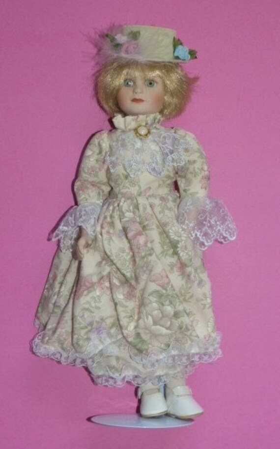 TREASURED MEMORIES Doll by Adorable Memories Special Edition Genuine Porcelain 17 1991 Etsy