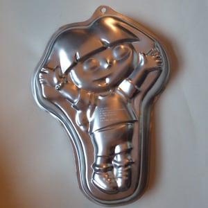 WILTON Aluminum Cake Pan DORA the EXPLORER 2003 Made In China 2105-6300
