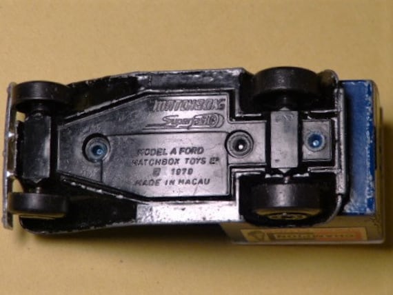 MATCHBOX MB38 フォード モデル A マカオ製 Matchbox – Model A Ford – 1979 - Macau | eBay