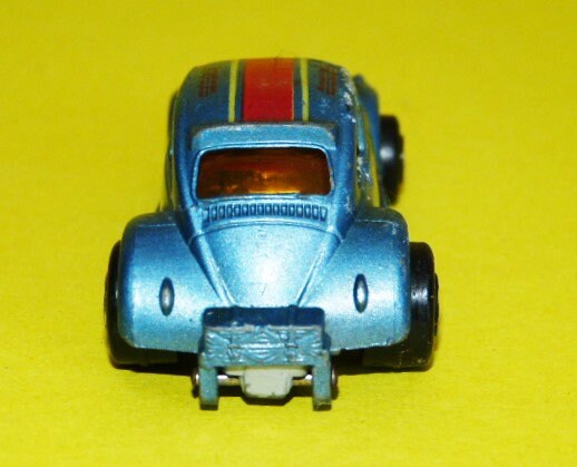 Vintage Matchbox 1972 Beetle Streaker Big Blue Funny Car