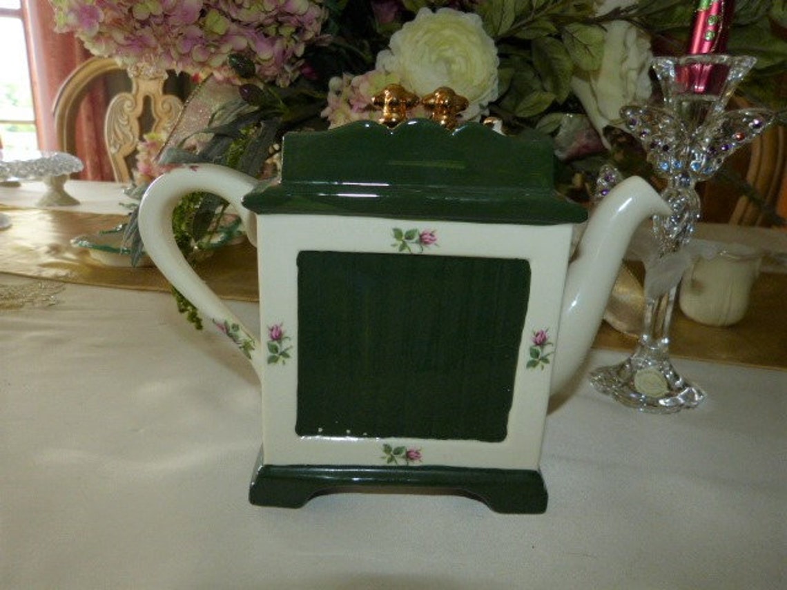 TONY CARTER Bathroom Sink Teapot RARE Made in England 1995 Etsy