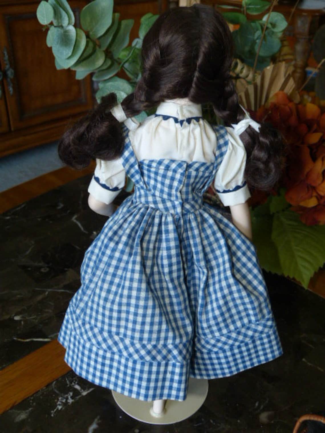 DOROTHY & TOTO Doll Wizard of Oz Porcelain Franklin Mint 16 Etsy