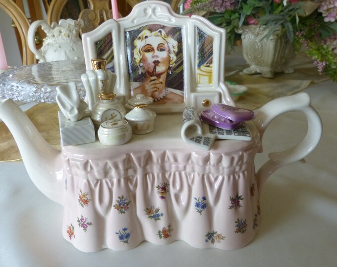 CARDEW DESIGN Teapot Ladies Dressing Table Limited Edition Etsy