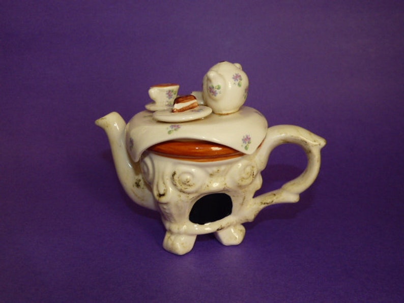 TONY CARTER Tea in the Garden Mini Teapot Made in England 5 X Etsy