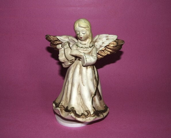 Vintage Rotating Angel Silent Night - Etsy
