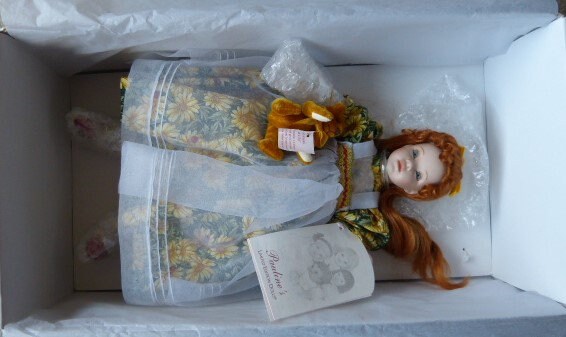 PAULINE'S Limited Edition Dolls KEELY EMMA Porcelain 12” Pauline