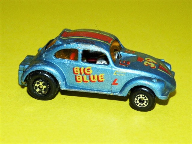 MATCHBOX Big Blue #39 Beetle Streaker 1972 Made in Hong Kong