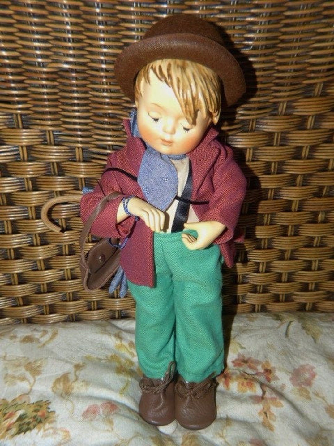 フンメル人形【Little Fiddlers】小さなバイオリン弾き ３体セット M.I. HUMMEL Doll Little Fiddler GOEBEL The Danbury Mint B672