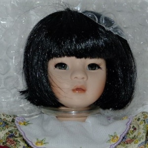 PAULINE&#39;S Limited Edition Dolls JUNE Porcelain 12” Pauline Bjonness-Jacobsen 410/950 Certificate of Authenticity