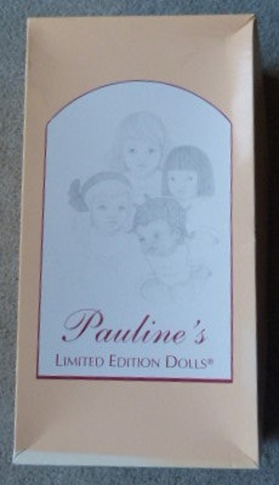 PAULINE'S Limited Edition Dolls KEELY EMMA Porcelain 12” Pauline