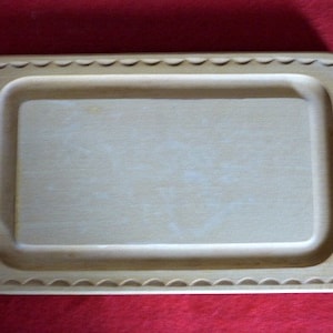 Handgeschnitzt Mini Cutting Board Wood Carved 9.5” x 4.5”