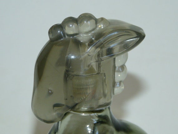 AVON Little Burro Charisma Cologne Decanter Green… - image 2