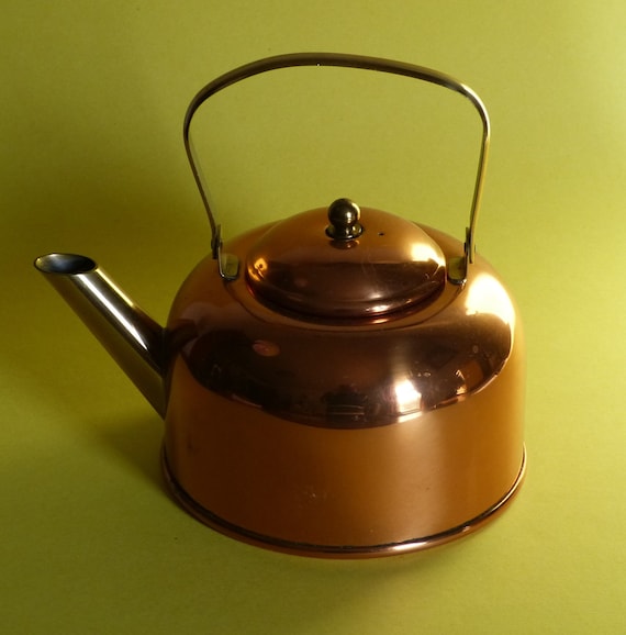 Mini Tea Kettle COPPERCRAFT GUILD Taunton MASS 4 X 6.5 