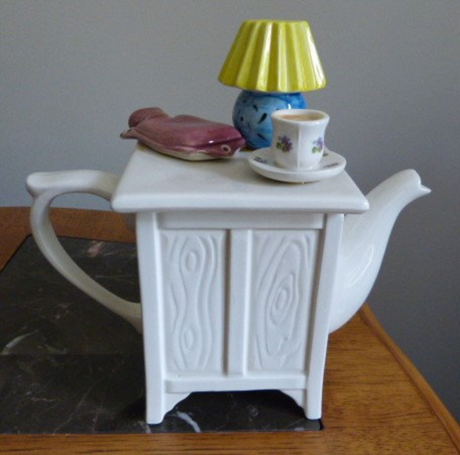 SWINESIDE CERAMICS Hot Water Bottle Teapot Made in England Etsy