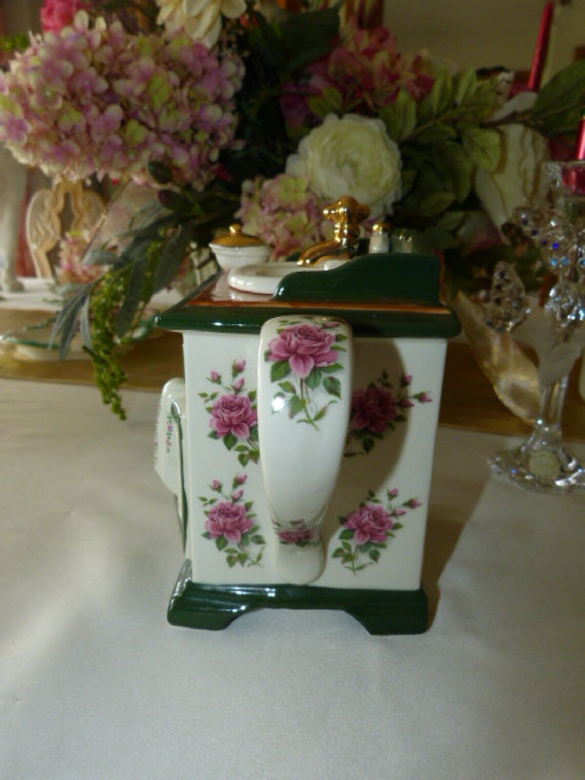 TONY CARTER Bathroom Sink Teapot RARE Made in England 1995 Etsy