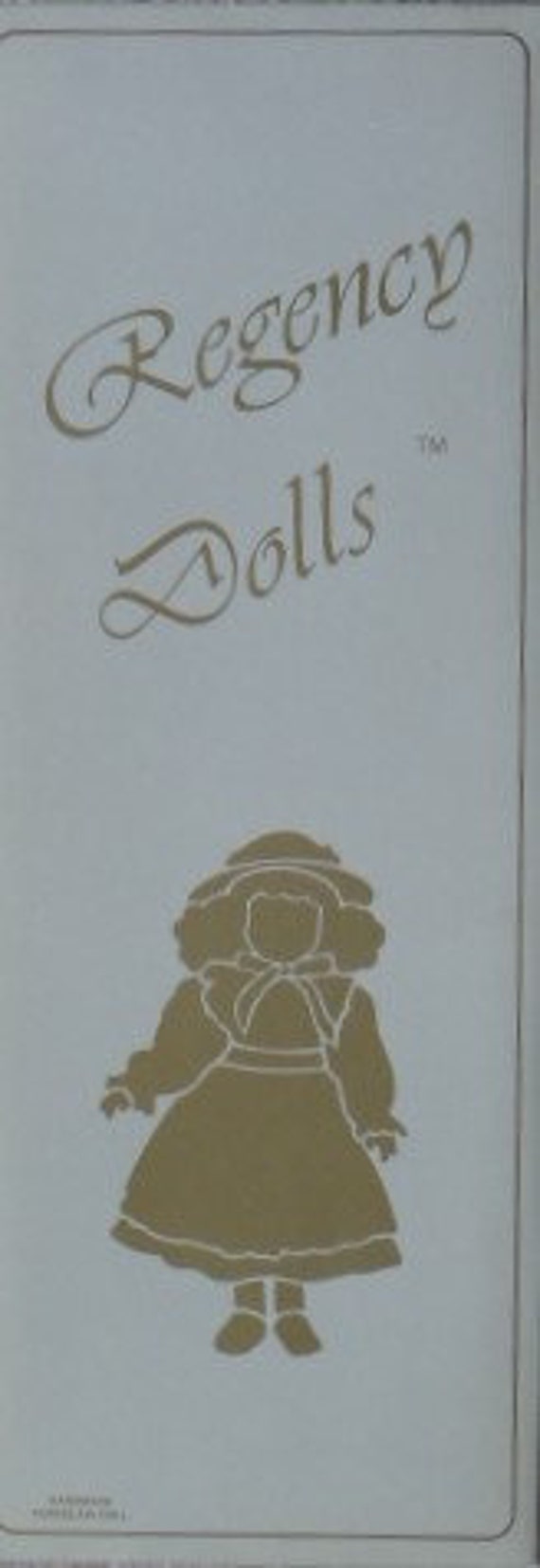 REGENCY DOLLS Collectors Series SARAH #14101 Fine Bisque Porcelain