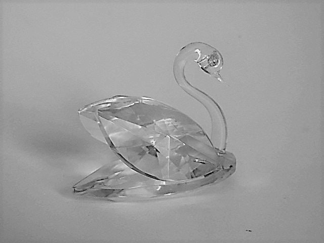 Bohemia Crystal Swan - Etsy