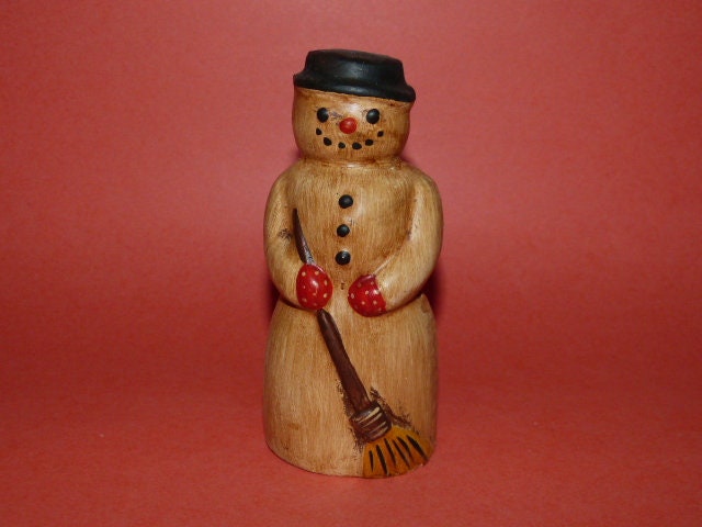 Figura Di Fumo Nonna Alla Fornace Rudolphs Schatzkiste – Artigianato Originale Dei Monti Metalliferi, Alta 21 Cm, Non Dipinta