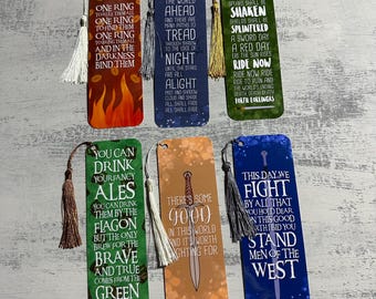 L0TR Quote Bookmarks
