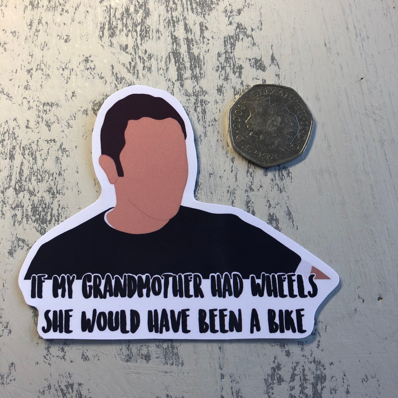 If My Grandmother Had Wheels Sticker Etsy