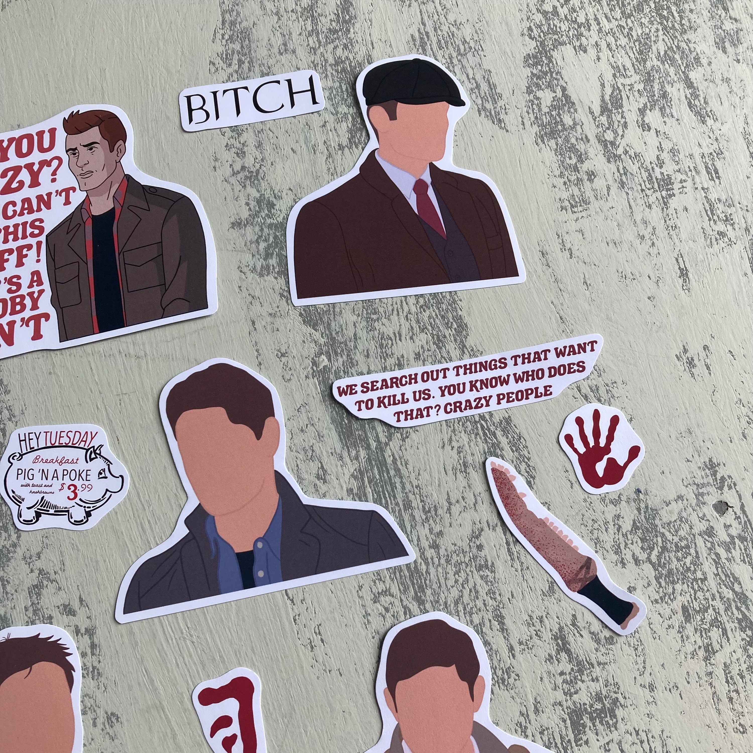Dean Speed Sticker Dean Sticker Pack - Etsy