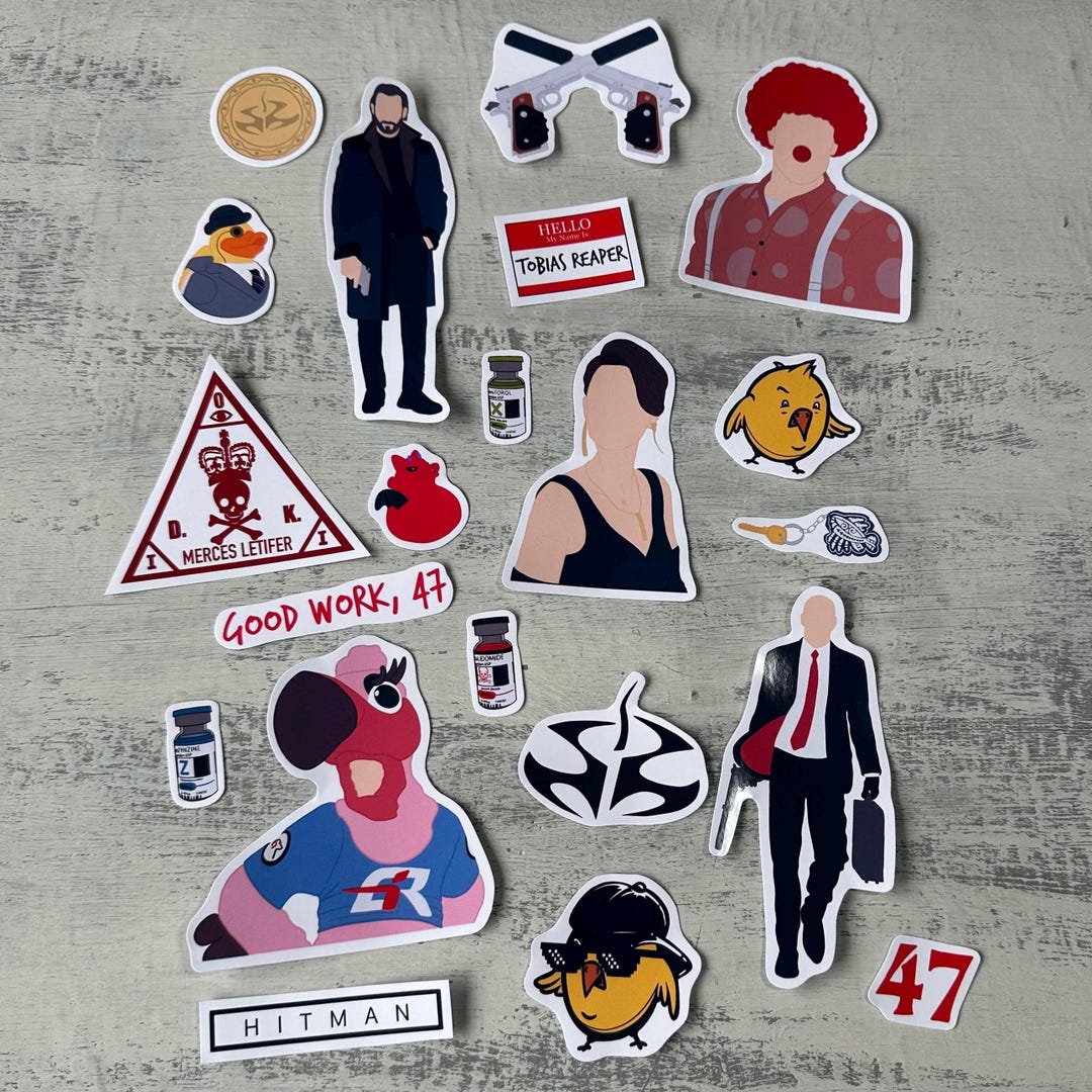 47 Sticker Pack - Etsy
