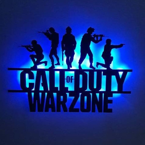 3D Wandbild Call of Duty Warzone