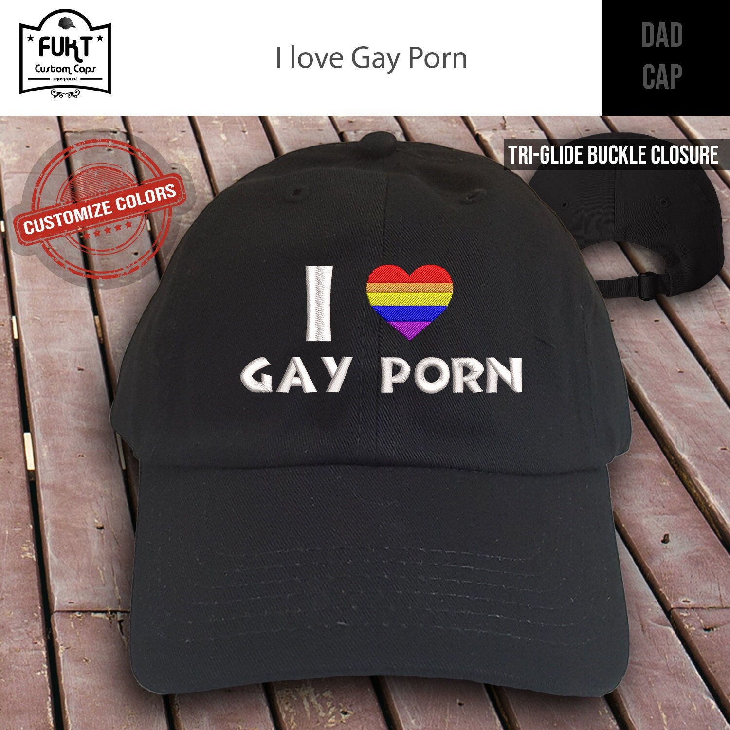 Porn Hat - I Love Gay Porn Hat Awareness Cap Embroidered Hat - Etsy Australia