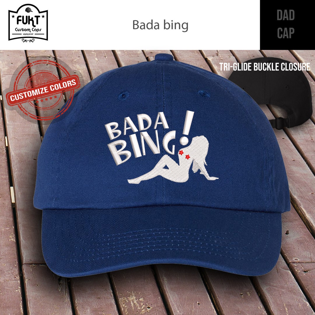 Bada Bing Hat NSFW Cap Design Embroidered Hat - Etsy