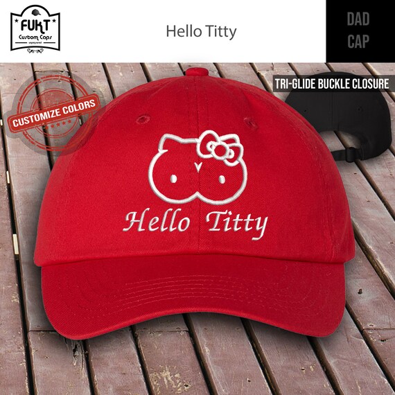 Hello Titty Hat NSFW Inspired Cap 