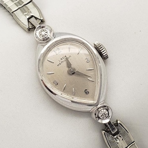 Women's Mid-century Lady Hamilton 14K White Gold & Diamond