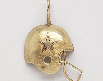 True Fans Dallas Cowboys 1/20 CT. T.W. Diamond Vertical Football