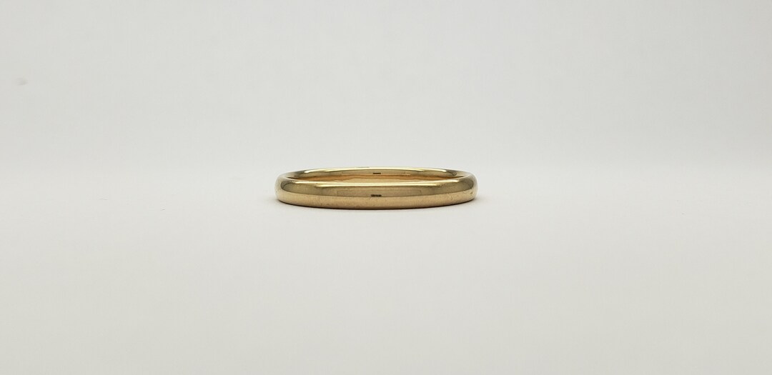 Estate Men's 14K Gold Artcarved Engagement Wedding Band Ring Size 12 1/ ...