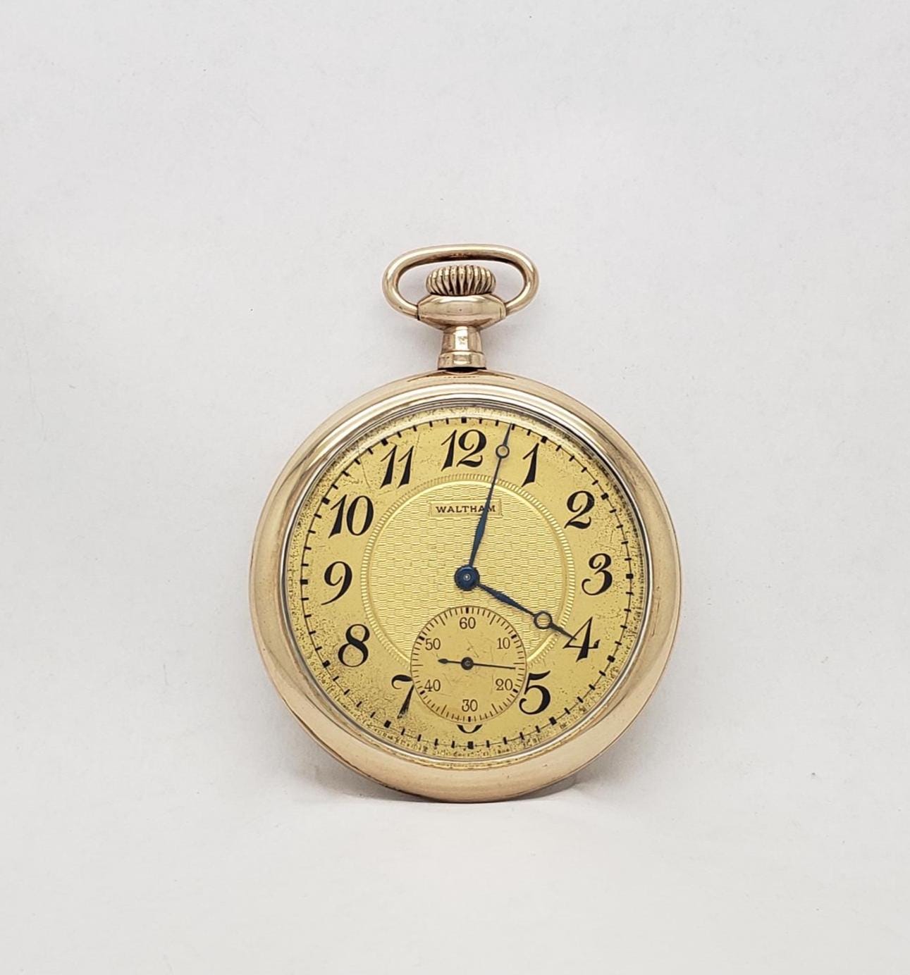 Waltham gold watch - Etsy 日本