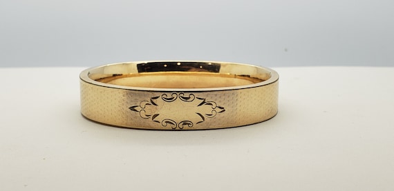 Vintage Gold Filled Bangle Bracelet