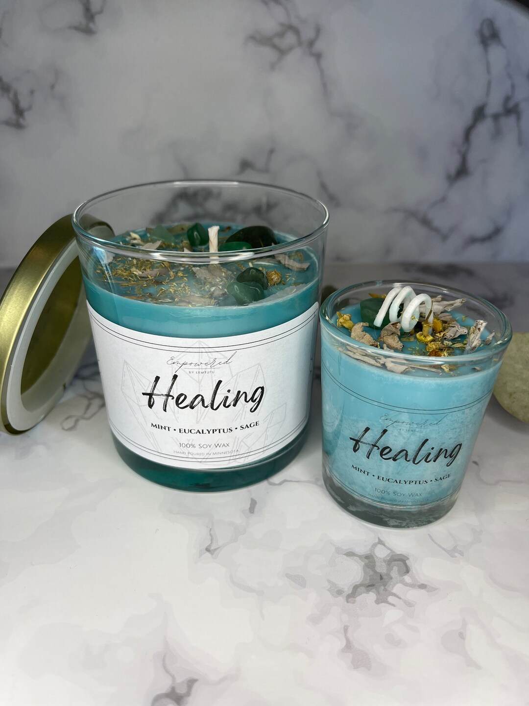 Soy Wax Intention Candles - Etsy
