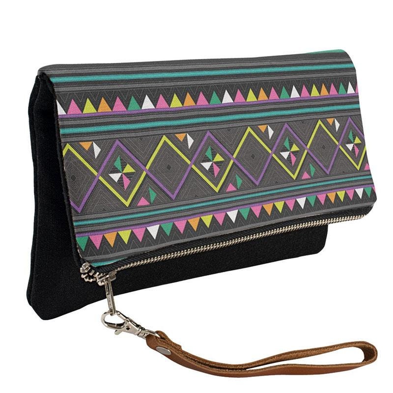Hmong Printed Pattern Clutch Handbag | Etsy