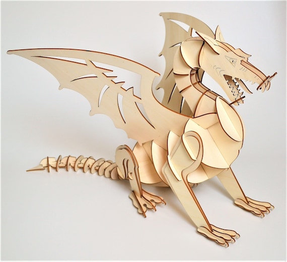 Dragon Wooden Puzzle  Dragon Jigsaw Puzzle