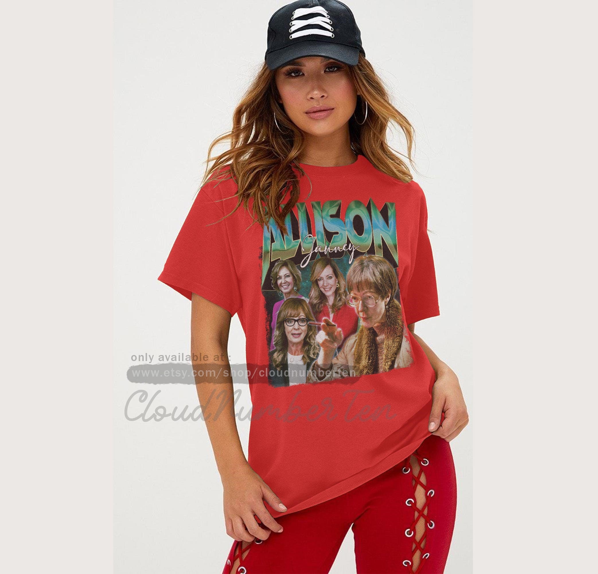 Allison Janney Shirt Retro 90s Poster Tee Vintage Style - Etsy