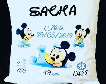 Coussin Naissance Etsy