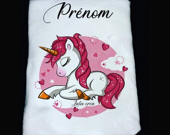 Couverture Bebe Licorne Etsy