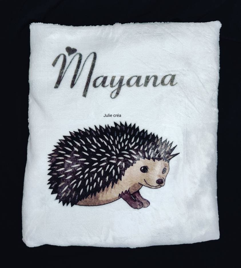 Couverture Personnalisé Hérisson