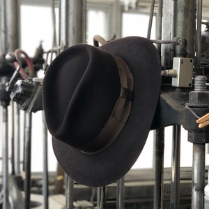 The "Jones" by Bellissimo 100% Rabbit-Fur-Felt Fedora