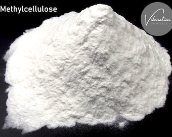 Poudre de méthylcellulose purifiée, qualité alimentaire ~ 50 g, 100 g, 250 g, 500 g, 1 kg (méthylcellulose) Methocel