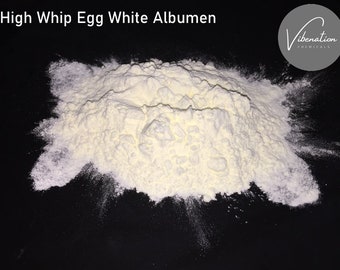 Poudre d’albumine blanche d’œuf de poule ~ 50g à 5KG ~ Albumine ~ Poudre de protéines ~ High Whip