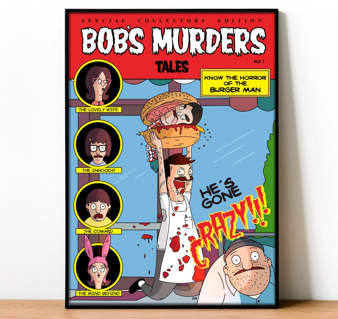 Bobs Burgers Bobs Murders Tales Print Stampa di 1080x1020 Immagine Bobs Burgers Bobs Murders Tales Print Stampa di Immagine
