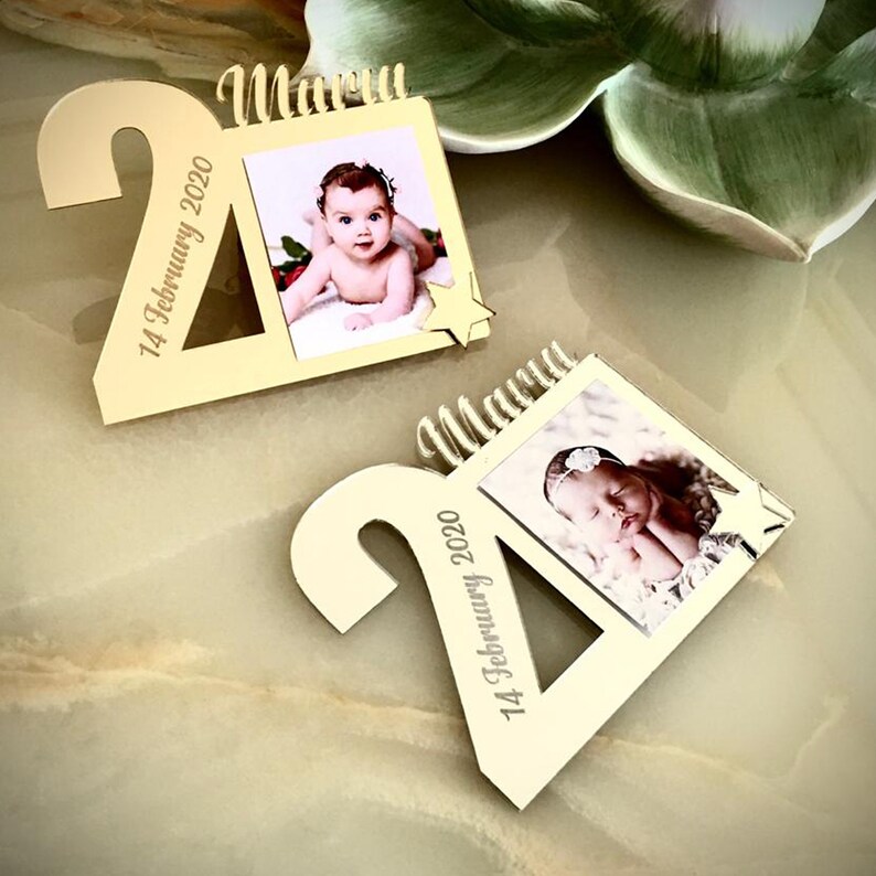 Birthday Photo Frames Custom Photo 3rd Birthday Etsy