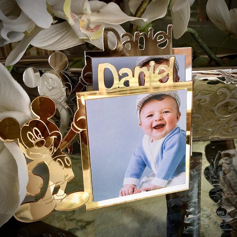 Birthday Photo Frames Custom Photo 3rd Birthday Etsy
