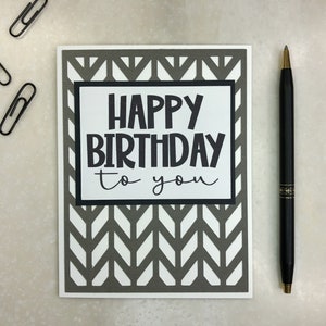 Birthday Card for Husband / Partner / Boyfriend / Father / Son / Brother / Uncle / Nephew / Grandfather / Grandson